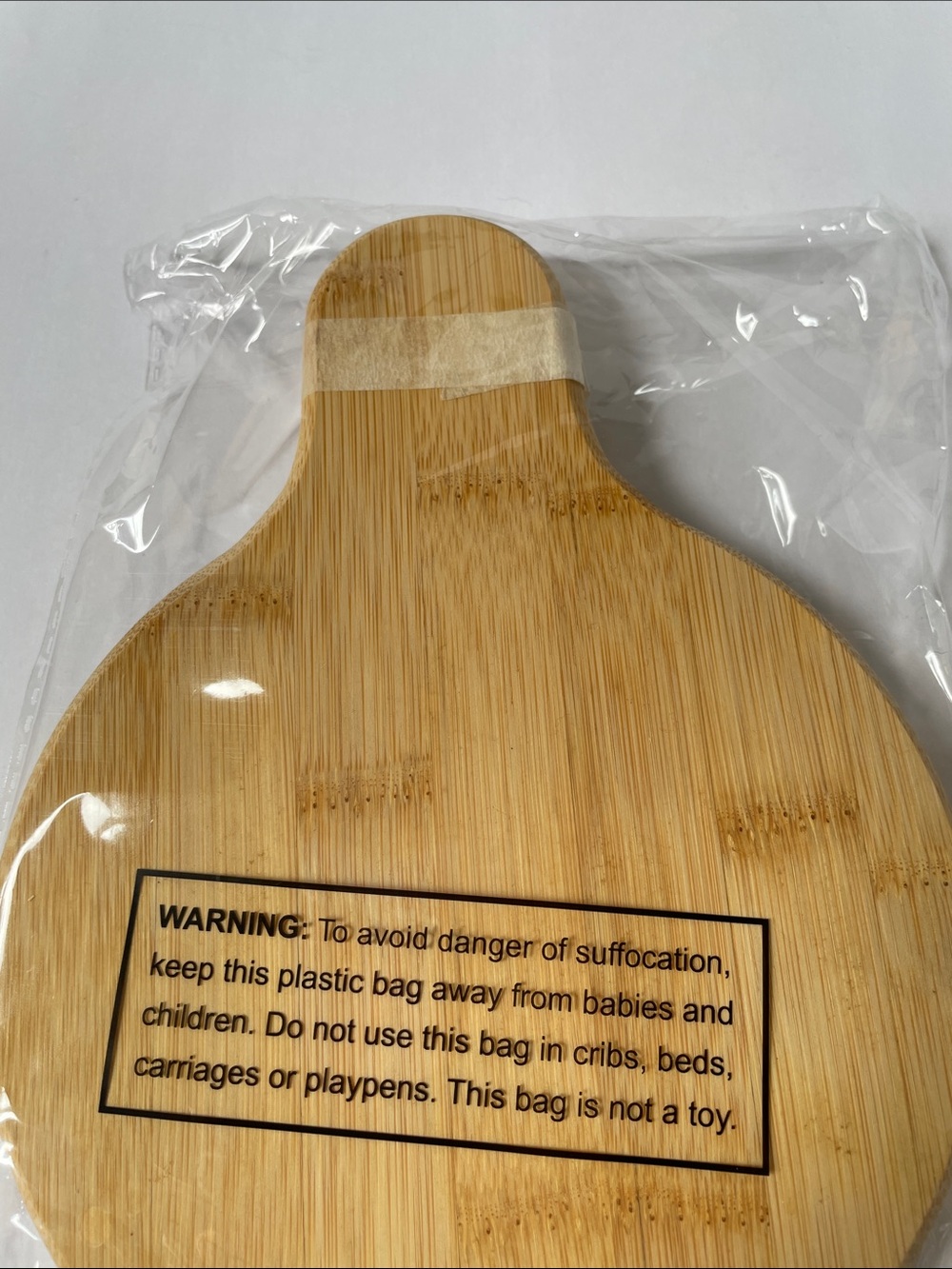NIB Caputo Bamboo Cheese Board with Spreader - Picture 2 of 3
